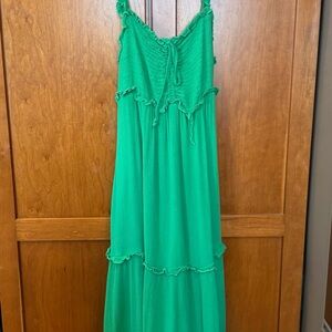 Papermoon Vibrant Green Maxi Dress